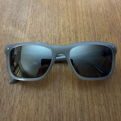 Gafas de sol Giorgio Armani grises cuadradas anchas lentes ba6098552 Foto 1 de 4