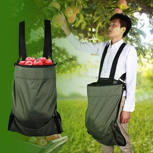 Bolsa de recolección de frutas plegable bolsa de recolección correa ajustable al aire libre. - Imagen 1 de 16