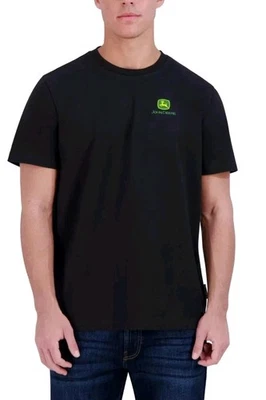 Camiseta para hombre John Deere, negra, L Foto 1 de 3