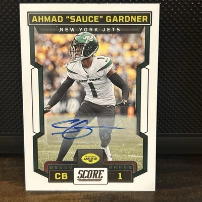 2023 Score - Ahmad Gardner #292 Signatures (AU) - Image 1 of 2