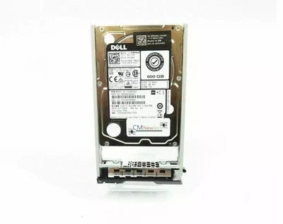 Dell Enterprise 0K786X 2.5" SAS HDD 600GB Hard Drive AL13SXB60EA Poweredge Caddy - Image 1 of 4
