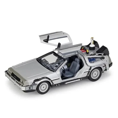 1:24 Model Car Delorean For Movie Back to The Future Part 2 DMC Metal Alloy Car - Image 1 of 4
