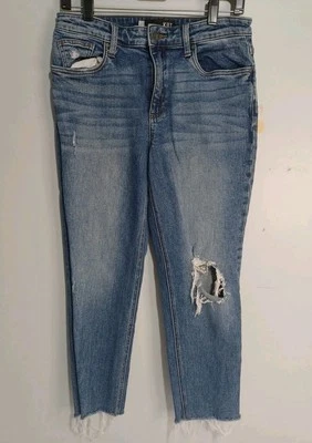 Kut From The Kloth Rachael Mom Jeans Womens Size 6 Distressed Denim (H6) - Image 1 of 4