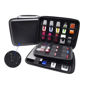 U Disk Storage Bag Large Capacity Storage Case Electronic Organizer Bag for Home - Picture 1 of 8