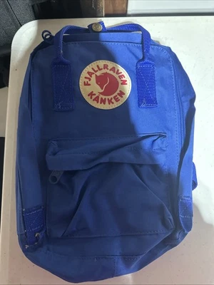 Mini zaino Fjallraven Kanken blu   - Immagine 1 di 4
