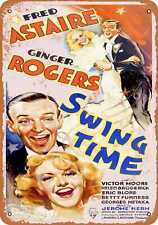 Metal Sign - 1936 Swing Time Movie -- Vintage Look