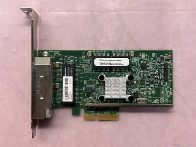 HP 331T 4-PORT 1GB HIGH-PROFILE PCIe NETWORK ADAPTER 649871-001 - Image 1 of 4