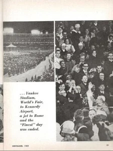 1965 PRIMAVERA 3100 RIVISTA POLIZIA NEW YORK CITTÀ NOVEMBRE 1965 PAPA PAOLO VI - Foto 1 di 1