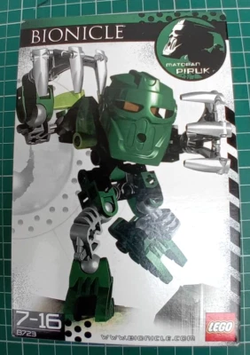 LEGO BIONICLE MATORAN PIRUK - 8723  Complete with  Box & Instructions - Image 1 of 4