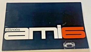 Brochure de vente CITROEN AMI 6 - Non Daté - Bel Etat. - Imagen 1 de 7