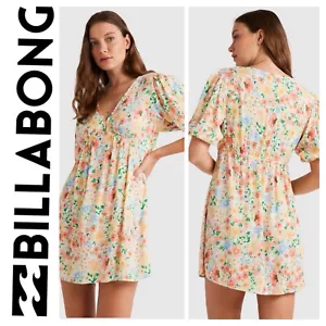 BNWT BILLABONG NEW SEASON YOUR FAVE TRUE ROMANCE MINI DRESS (MED/10) RRP $100 - Picture 1 of 6