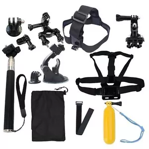 KIT ZUBEHÖR KAMERA ACTION SPORTS GO PRO HERO 4/3 SJ5000X SJ4000 SJCAM - Bild 1 von 1