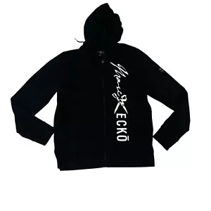 Marc Ecko Gr. M Herren Hoodie mit Reißverschluss schwarz-weiß - Bild 1 von 3