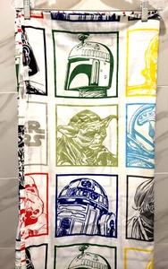 Star Wars Twin Sheets Cotton Blend Flat Fitted Jay Franco & Sons No Pillowcase - Picture 1 of 9