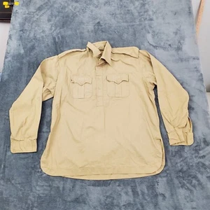 What Price Glory Men's 42 Military Reproduction WWII Light Brown 100% Cotton - Picture 1 of 13