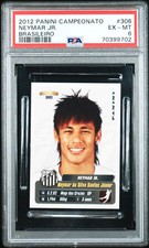 2012 Panini Campeonato Brasileiro Neymar Jr. #306 PSA 6