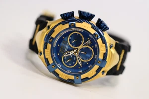 Invicta Men's Bolt Gold-tone Steel Bracelet & Case Swiss Quartz Watch 21354 - Picture 1 of 6