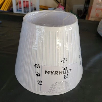 IKEA  Myrhult Lamp Shade White New 504.054.56 - Image 1 of 4