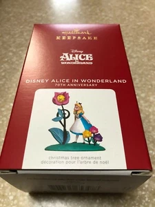 2021 Hallmark DISNEY ALICE IN WONDERLAND 70th Anniversary Ornament - Picture 1 of 3