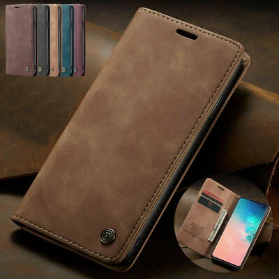 For Samsung Galaxy S21/S22 Ultra Magnetic Flip Leather Card Wallet Case Cover - Image 1 of 4