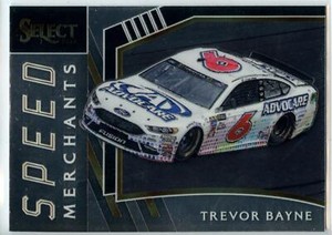 2017 Panini Select Racing NASCAR Speed Merchants #S14 Trevor Bayne