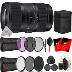 Sigma 18-35mm f/1.8 DC HSM Art Lens for Canon EF with Filter Accessory Kit - Picture 1 of 6