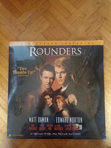 Rounders - Laserdisc Widescreen Édition NEW - Photo 1/4