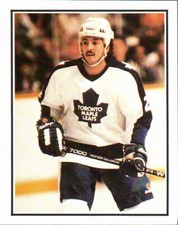 Dan Daoust 1988-89 Toronto Maple Leafs P.L.A.Y.