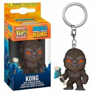 Godzilla Vs Kong Key Ring Pocket Pop! Vinyl King Kong With Axle 4 CM 509589