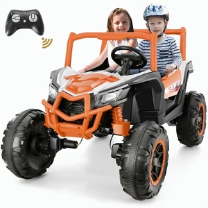 24V Kids Ride On Car UTV 2-Seater Battery 4X4 Powered Wheel Remote Control NEW - Picture 1 of 90