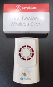 SimpliSafe Home Security Funksirene 105 Dezibel WS1000 Gen 1 - Neu im Karton - Bild 1 von 2