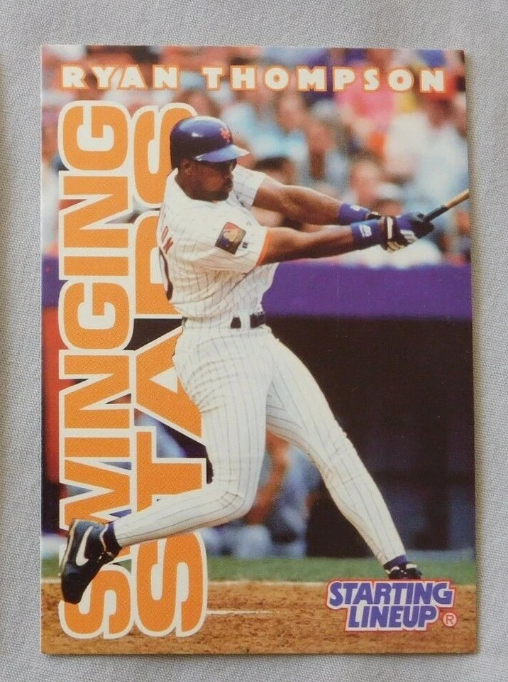 1996 Starting Lineup Ryan Thompson New York Mets Baseball Card - Image 1 of 1