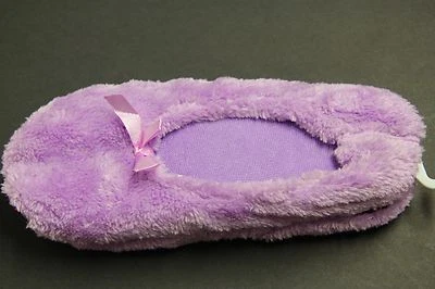 1 PAIRS WOMEN'S SLIPPER SOCKS L.O.L.A FIT SHOE 5-6,6.5-7.5,8-9,9.5-10.5 PINK PUR - Image 1 of 4
