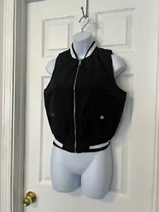 GILET PUFF NERO JUNIOR NUOVO LOOK TAGLIA M - Foto 1 di 10