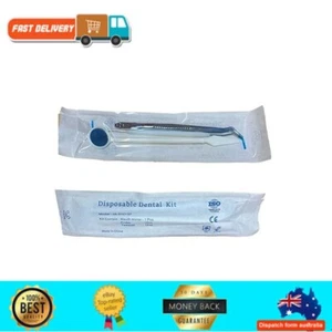 Dental Disposable Examination Kit – Sterile Pack – Mirror, Probe, Tweezer #3Pcs - Picture 1 of 1