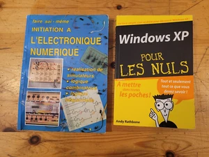 Livres de Poche INITIATION A L'ELECTRONIQUE NUMERIQUE + WINDONS XP pour les Nuls - Foto 1 di 10
