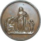 R2314 Médaille Quète Pour Les Pauvres Hommage Reconnaissant Caqué 1866 Paris