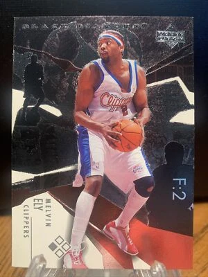 2003 Upper Deck Black Diamond   Melvin Ely #48 Los Angeles Clippers - Image 1 of 2