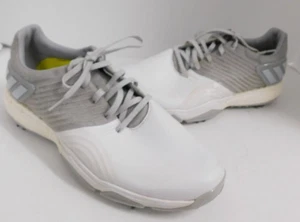 Adidas Boost sz 12 Gray White  golf shoes EVN 791001 - Picture 1 of 7
