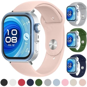 For Huawei Watch Fit 3 4 4 Pro Sports Silicone Band Replacement Watchband Strap - Picture 1 of 25