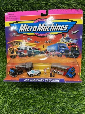 Vintage Micro Machines 1998 #30 HIGHWAY TRUCKERS Semi Truck New - Image 1 of 4