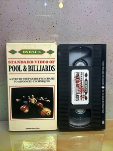 Byrne's Standard Video Pool & Billiards Volume 2 (VHS) Video Cassette Tape Rare - Bild 1 von 4