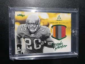 Ronde Barber - Luminance 2020 - Buccaneers - Vintage - Player-worn Patch - /25 - Bild 1 von 5