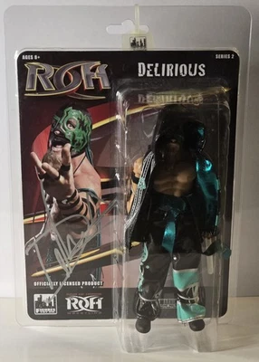 Figuras Toy Company Delirious Anillo de Honor Lucha Figura Serie 2 Firmado Certificado de Autenticidad Foto 1 de 2