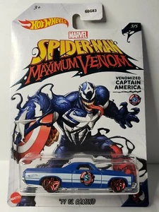 Hot Wheels Venomized Captain America '71 EL Camino 3 of 5 Mattel 2020 - Picture 1 of 6