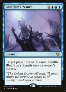 MTG Blue Sun's Zenith Commander 2015 RARE NM Magic the Gathering - Picture 1 of 1