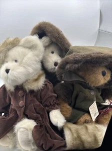 Tres osos Boyd de peluche en excelente estado. Anastasia/Sierra/Allen Bearsmore - Imagen 1 de 7