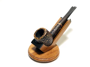 VINTAGE ORIGINAL BLOCK MEERSCHAUM TABAKPFEIFE WUNDERSCHÖN OOAK SCHWARZ BILLARD SCHÖN - Bild 1 von 12