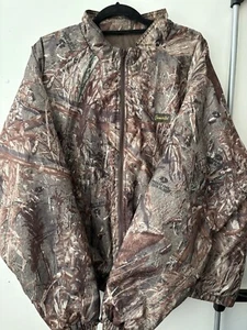 Gamehide Mossy Oak Duck Land Reversible Insulated Hunting Jacket Men's 2XL - Picture 1 of 5