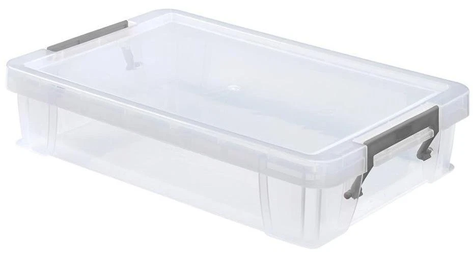 Whitefurze S20M055 5.5L Allstore Storage Box - Clear